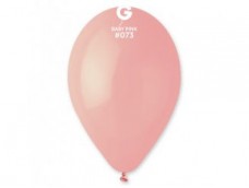 Baloni 29cm, rozā, baby, macaroon, GEMAR, 100 gab.
