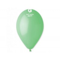 Baloni zaļi, mint, macaroon, GEMAR, 33cm