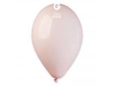 Baloni 29cm, rozā, gliemežnīcas, GEMAR, 100 gab.