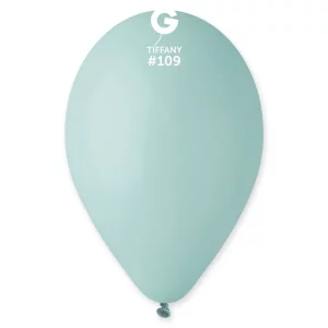 Baloni 29cm, zaļi, tiffany, GEMAR, 100 gab.
