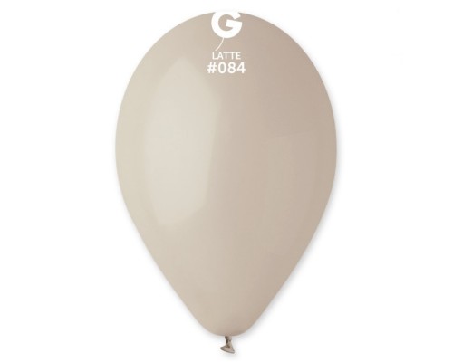 Baloni 29cm, pelēki, latte, GEMAR, 100 gab.