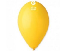 Baloni dzelteni, citronu, GEMAR, 33cm