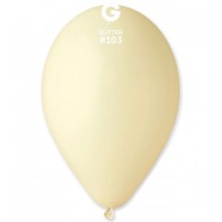 Baloni dzelteni, sviesta, GEMAR, 33cm