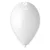 Baloni 33cm, balti, GEMAR, 50 gab.