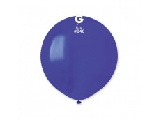Baloni zili, tumši, L 48cm, GEMAR