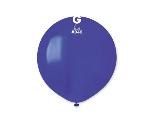 Baloni zili, tumši, L 48cm, GEMAR