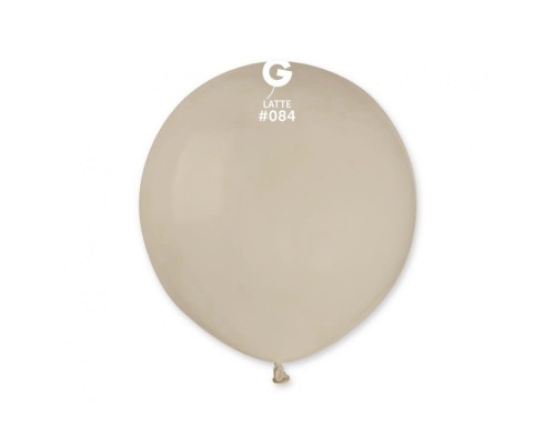 Baloni pelēki, latte, L 48cm, GEMAR