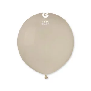 Baloni pelēki, latte, L 48cm, GEMAR