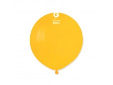 Baloni dzelteni, L 48cm, GEMAR