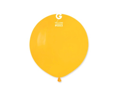 Baloni dzelteni, L 48cm, GEMAR