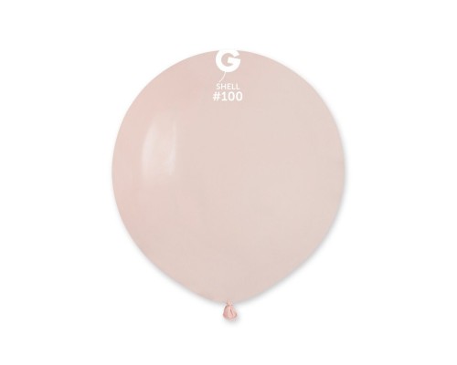 Baloni rozā, gliemežnīcas, L 48cm, GEMAR
