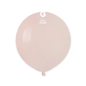 Baloni rozā, gliemežnīcas, L 48cm, GEMAR