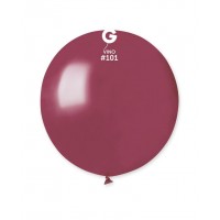 Baloni sarkani, vīna, L 48cm, GEMAR