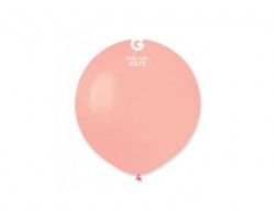 Baloni rozā, baby, macaroon, L 48cm, GEMAR