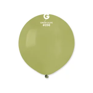 Baloni zaļi, olīvu, L 48cm, GEMAR