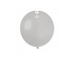 Baloni pelēki, gaiši, L 48cm, GEMAR