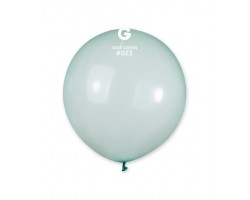 Baloni zaļi, caurspīdīgi, Rainbow, L 48cm, GEMAR