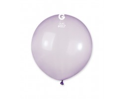 Baloni lillā, caurspīdīgi, Rainbow, L 48cm, GEMAR