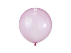 Baloni rozā, caurspīdīgi, Rainbow, L 48cm, GEMAR