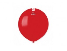 Baloni sarkani, L 48cm, GEMAR