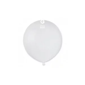 Baloni balti, L 48cm, GEMAR