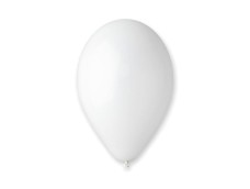 Baloni 20cm, balti, GEMAR, 100 gab. Baloni 20cm, balti, GEMAR, 100 gab.