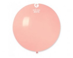 Baloni rozā, baby, macaroon, 69cm, GEMAR