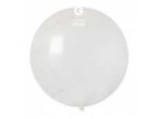 Baloni bezkrāsaini, caurspīdīgi 69cm, GEMAR