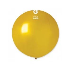 Baloni pērļu, zelta, 69cm, GEMAR