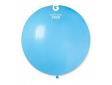 Baloni zili, gaiši, 69cm, GEMAR
