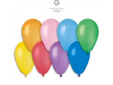 Baloni 16cm, mix, GEMAR, 100 gab. Baloni 16cm, mix, GEMAR, 100 gab.