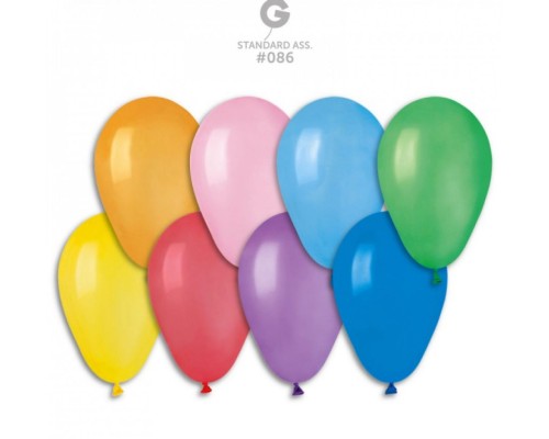 Baloni 16cm, mix, GEMAR, 100 gab.