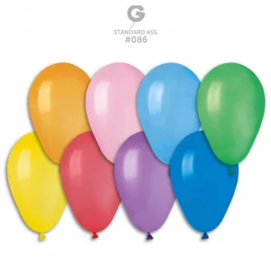 Baloni 16cm, mix, GEMAR, 100 gab. Baloni 16cm, mix, GEMAR, 100 gab.