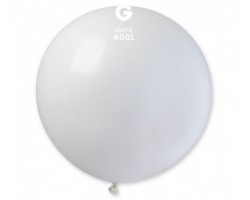 Baloni  balti, 80cm, GEMAR