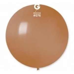 Baloni brūni, moka, 80cm, GEMAR