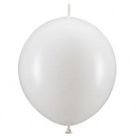 Baloni balti, 33cm, savienojami Baloni balti, 33cm, savienojami