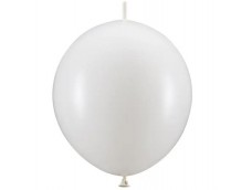 Baloni balti, 33cm, savienojami