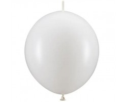 Baloni balti, 33cm, savienojami