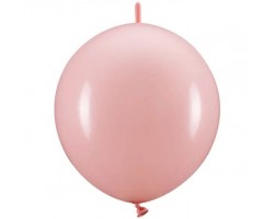 Baloni rozā, baby, macaroon, 33cm, savienojami