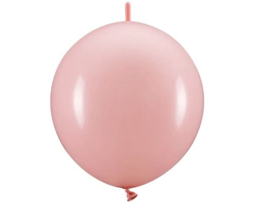 Baloni rozā, baby, macaroon, 33cm, savienojami