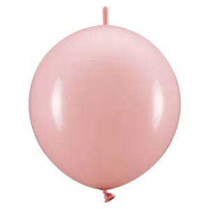 Baloni rozā, baby, macaroon, 33cm, savienojami