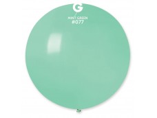 Baloni zaļi, mint, macaroon, 80cm, GEMAR