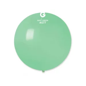 Baloni zaļi, mint, macaroon, 80cm, GEMAR
