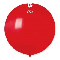 Baloni sarkani, 80cm, GEMAR