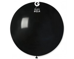 Baloni melni, 80cm, GEMAR