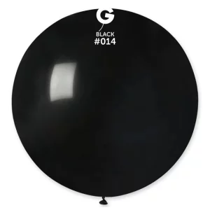Baloni melni, 80cm, GEMAR