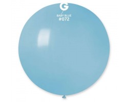Baloni zili, baby, macaroon, 80cm, GEMAR