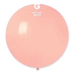 Baloni rozā, baby, macaroon, 80cm, GEMAR