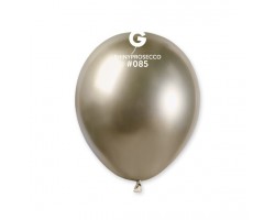 Baloni metāliski, hroma, zelta, prosecco, GEMAR, 13 cm