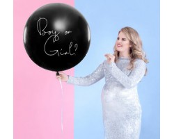 Balons "Boy or Girl" - puika, 89cm, JUMBO